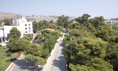 Άποψη κεντρικού δρόμου